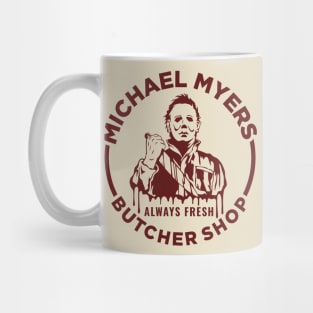 Michael Myers Butcher Shop Mug